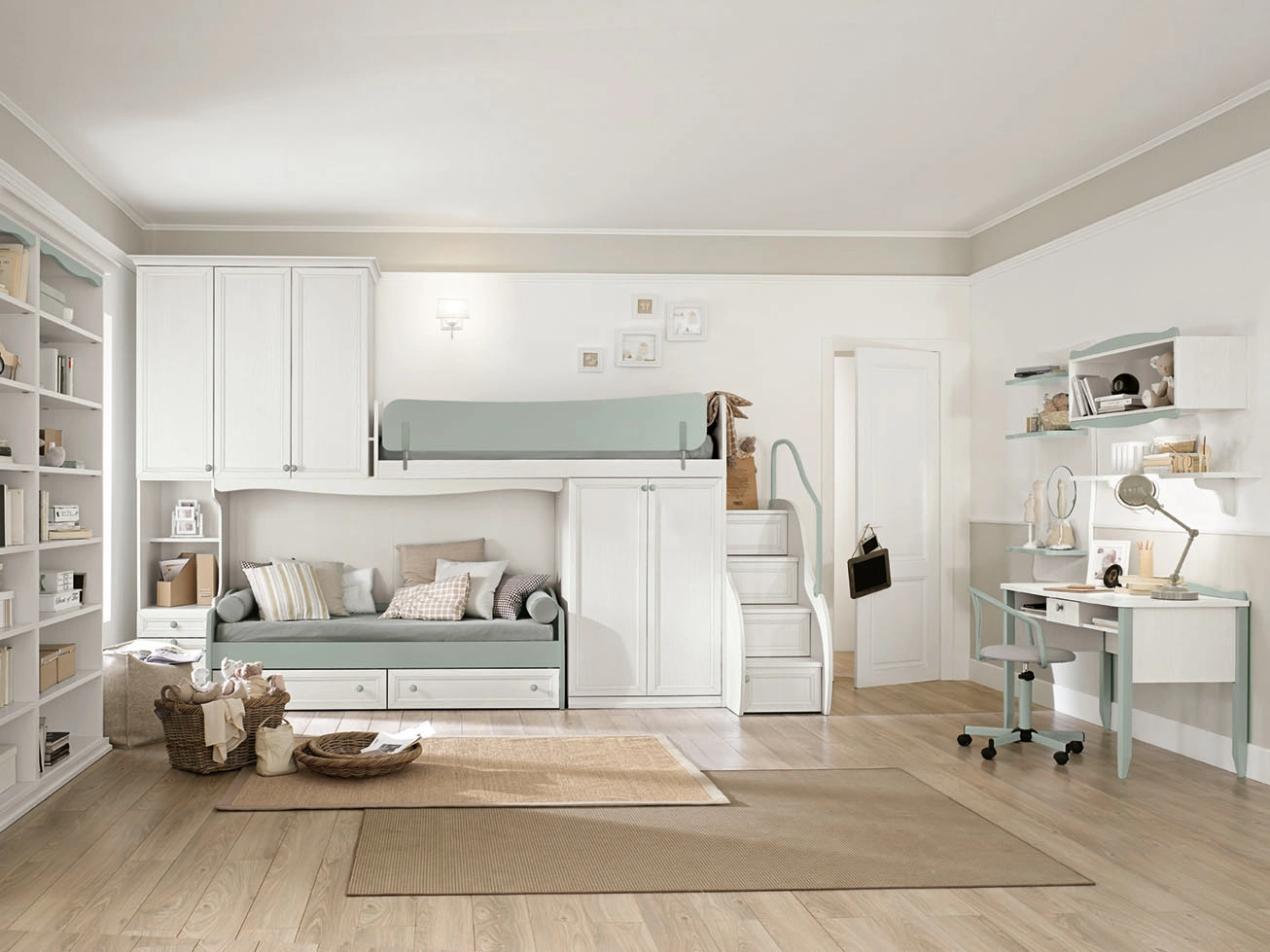 Shabby Soppalco con Divanetto