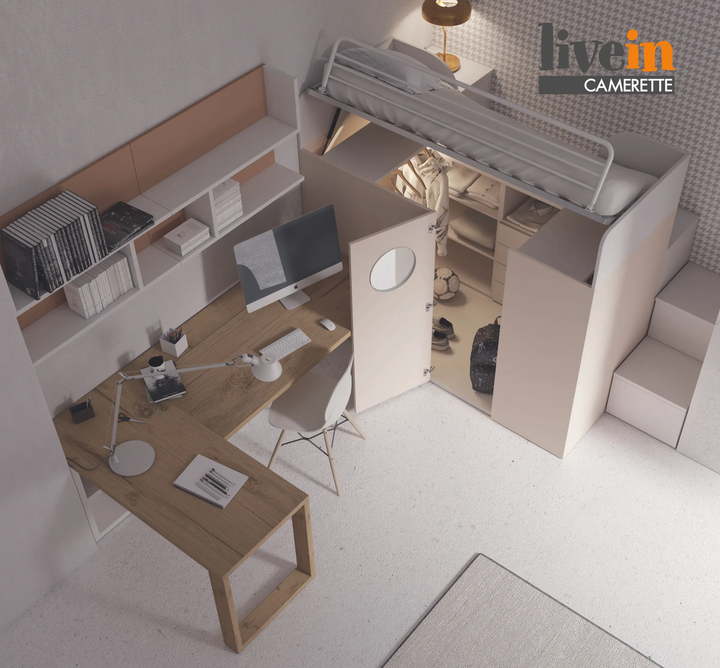 Interno del Letto Container