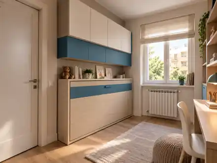 Letto a scomparsa Magic Singolo chiuso