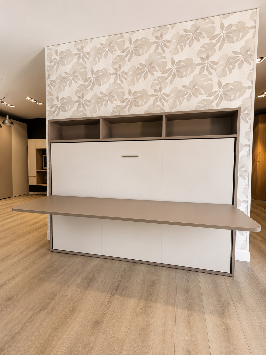 Letto Magic 120 · una piazza e mezza con scrivania e libreria — Outlet Livein Camerette
