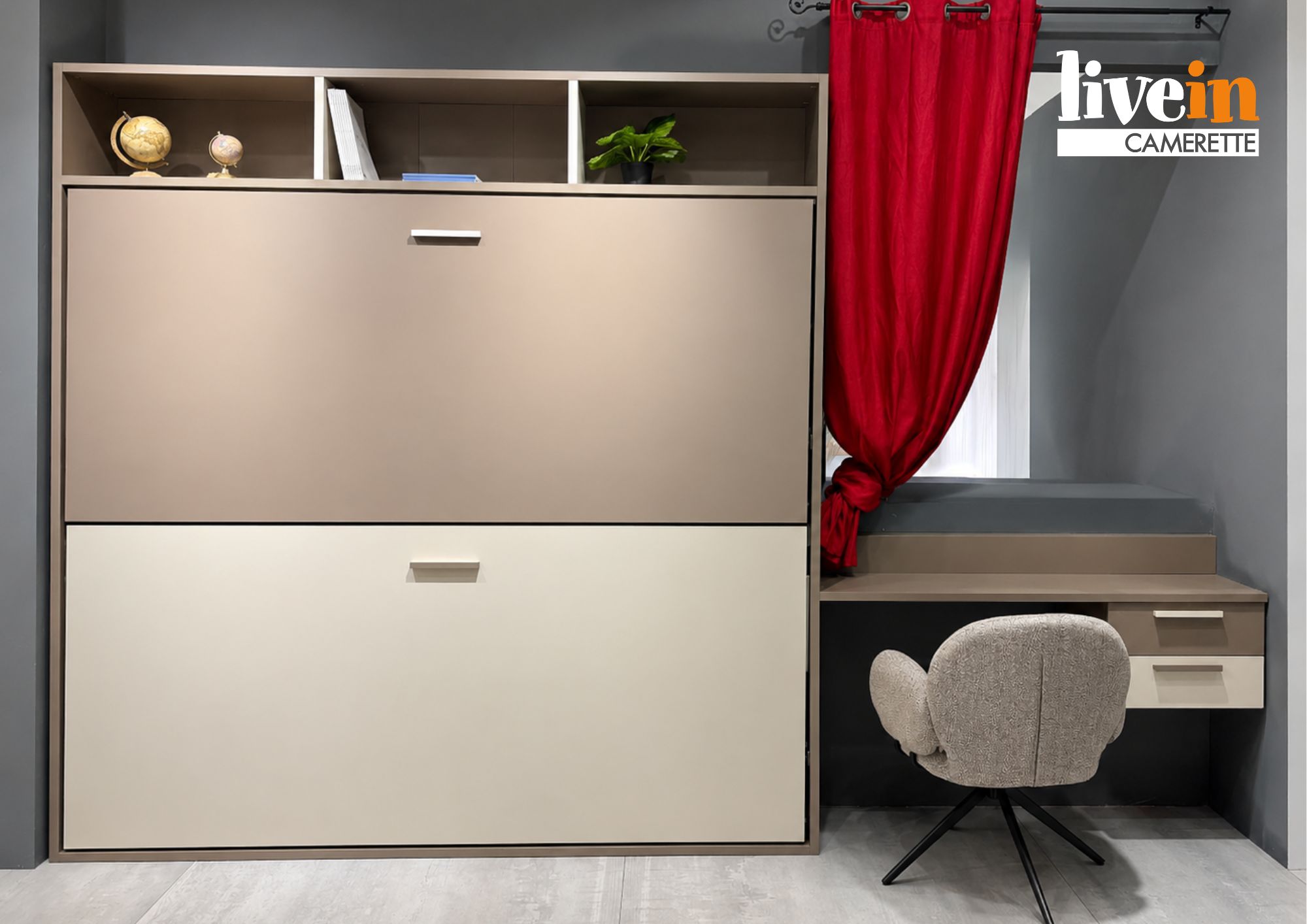 Castello Magic a scomparsa · camera trasformabile in 33 cm — Outlet Mugnano
